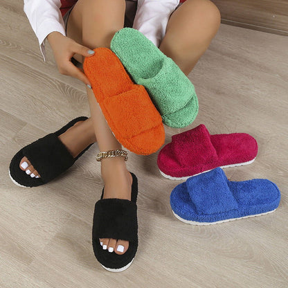 LovelyRLovely LovelyRLovely Women Fuzzy Slippers LovelyRLovely Women Fuzzy Slippers