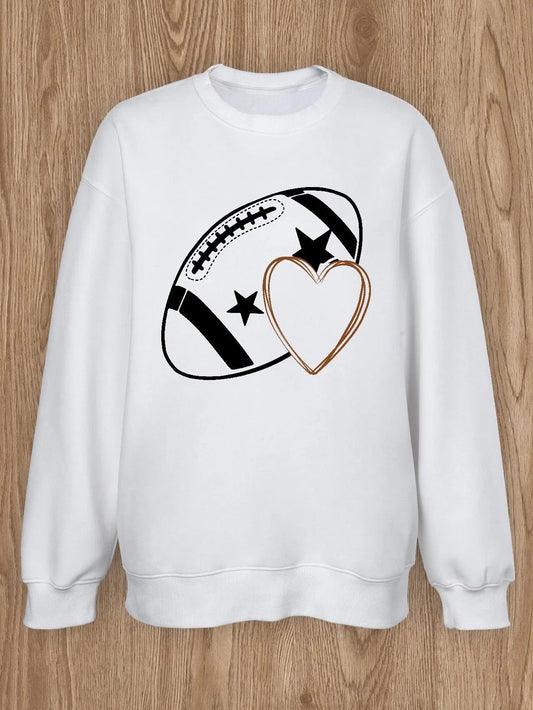 LovelyRLovely LovelyRLovely Women Pullover Long Sleeve White / L LovelyRLovely Women Pullover Long Sleeve Jumper