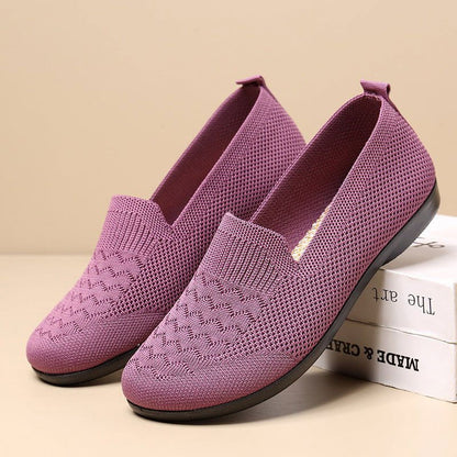 LovelyRLovely LovelyRLovely Women's Casual Breathable Purple / 35 LovelyRLovely Women's Casual Breathable Soft Bottom Flat Shoes