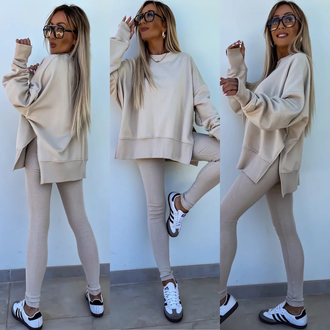 LovelyRLovely LovelyRLovely Women's Casual Loose Long LovelyRLovely Women's Casual Loose Long Sleeve Sweater Suit