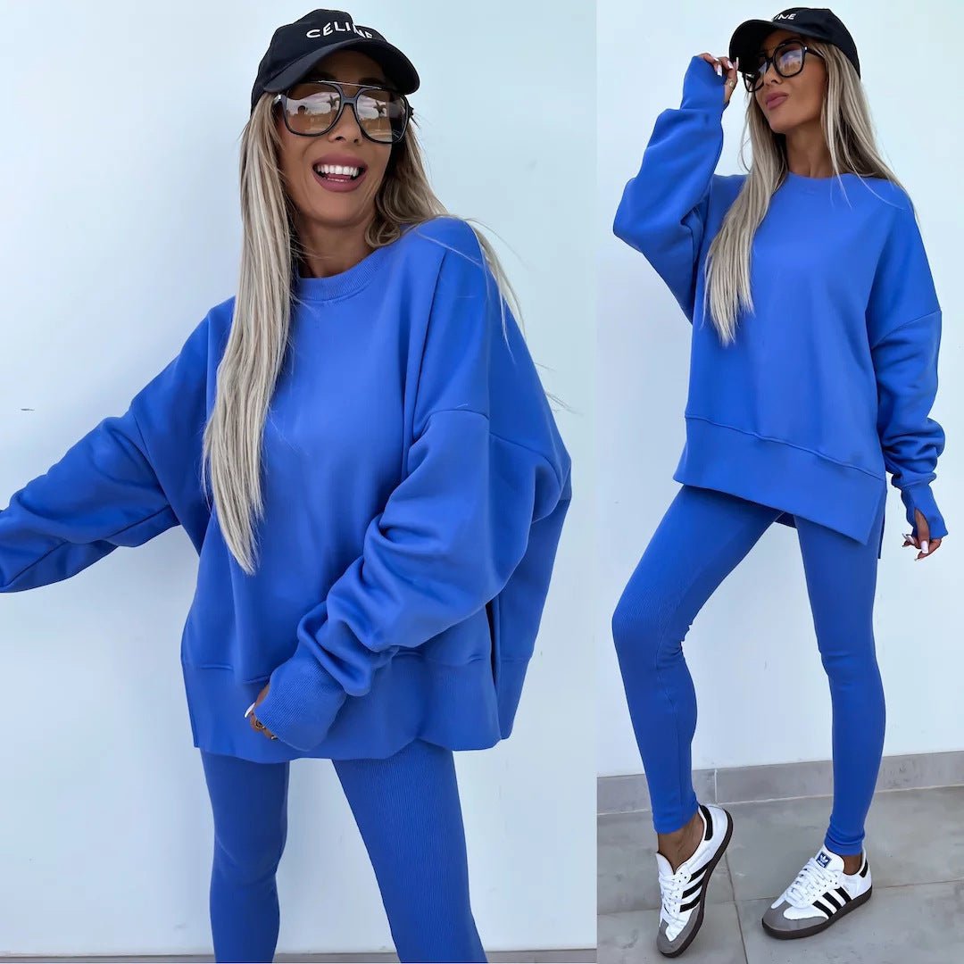 LovelyRLovely LovelyRLovely Women's Casual Loose Long LovelyRLovely Women's Casual Loose Long Sleeve Sweater Suit