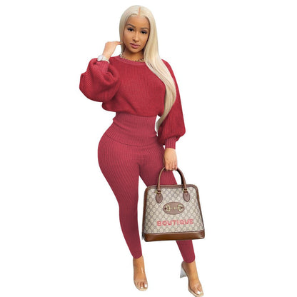 LovelyRLovely LovelyRLovely Women's Casual Two-piece S Purplish Red / L LovelyRLovely Women's Casual Two-piece Suit