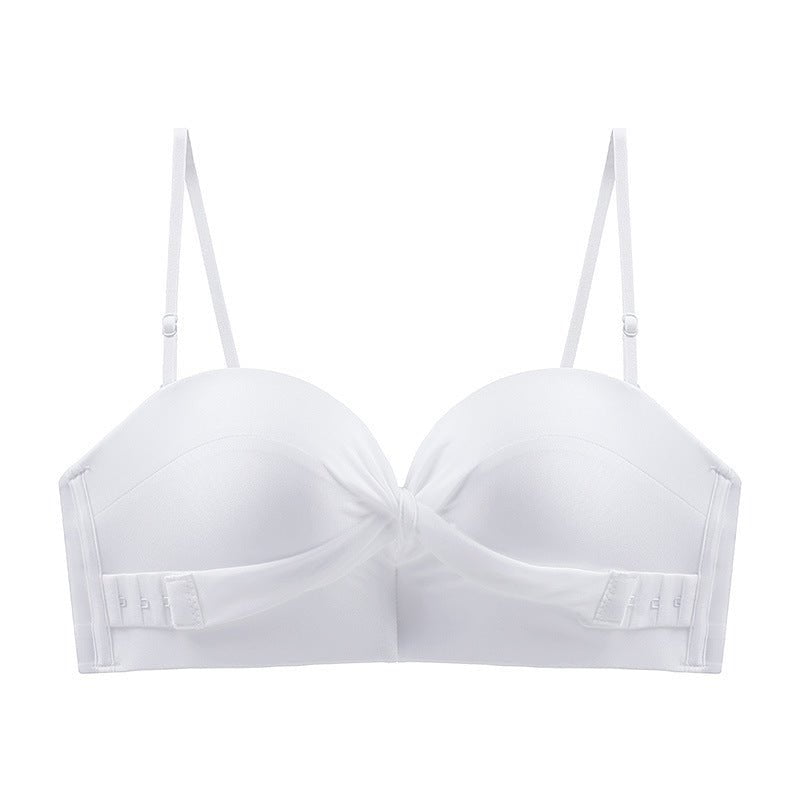 LovelyRLovely LovelyRLovely Women's Glossy Push-up Bra White / 70A LovelyRLovely Women's Glossy Push-up Bra