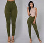 LovelyRLovely LovelyRLovely Women's High Waist Stretch Green / 4XL LovelyRLovely Women's High Waist Stretch Skinny Jeans