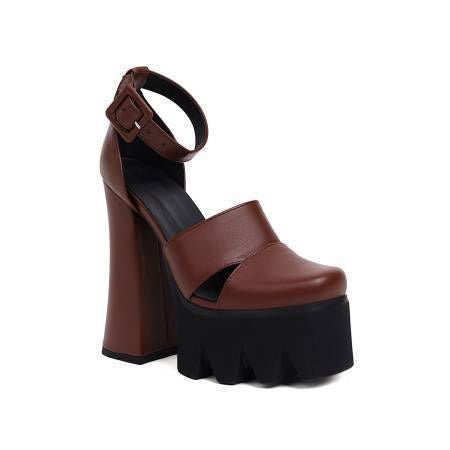 LovelyRLovely LovelyRLovely Women's Hollowed-out Strap LovelyRLovely Women's Hollowed-out Strapping Heels