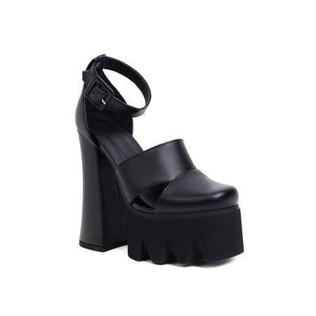 LovelyRLovely LovelyRLovely Women's Hollowed-out Strap LovelyRLovely Women's Hollowed-out Strapping Heels