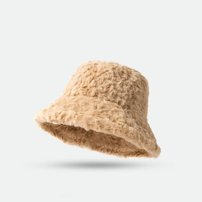 LovelyRLovely LovelyRLovely Women's Lambswool Winter W Camel / 56to59CM LovelyRLovely Women's Wool Winter Warm Bucket Hat