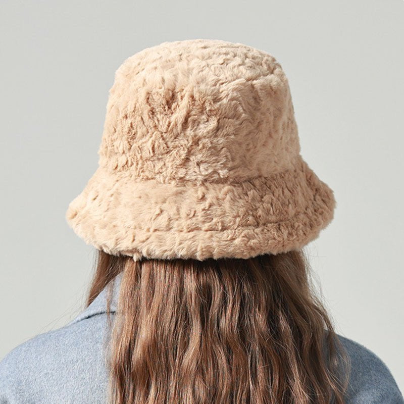 LovelyRLovely LovelyRLovely Women's Lambswool Winter W LovelyRLovely Women's Wool Winter Warm Bucket Hat