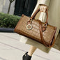 LovelyRLovely LovelyRLovely Women's Large Capacity Bos Caramel color LovelyRLovely Women's Large Capacity Boston Bag