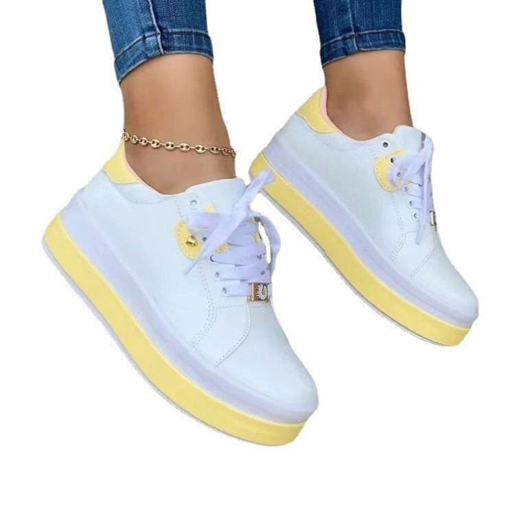 LovelyRLovely LovelyRLovely Women's Platform Casual Sn LovelyRLovely Women's Platform Casual Sneakers