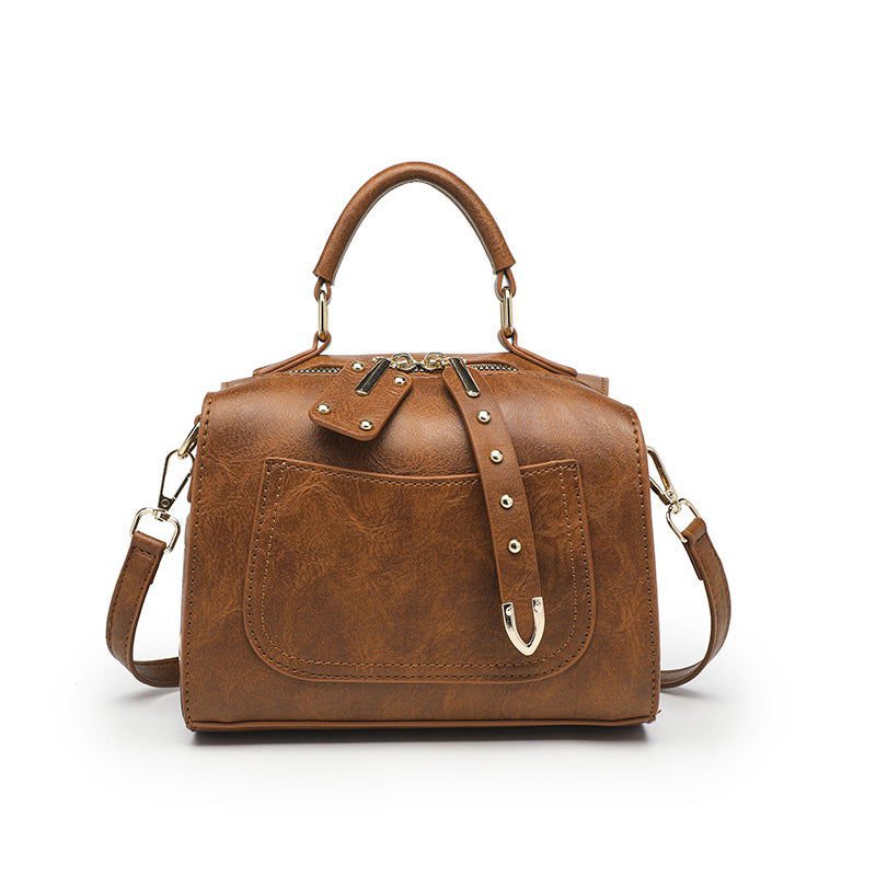 LovelyRLovely LovelyRLovely Women's Retro shoulder Bag Light Brown LovelyRLovely Women's Retro shoulder Bag