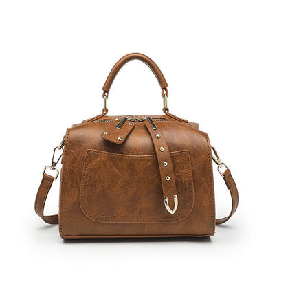 LovelyRLovely LovelyRLovely Women's Retro shoulder Bag Light Brown LovelyRLovely Women's Retro shoulder Bag