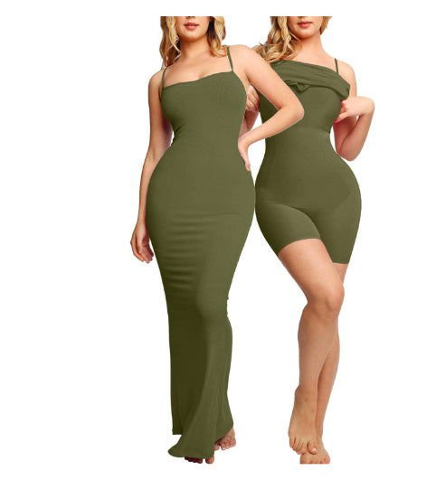 LovelyRLovely LovelyRLovely Women's Shapewear Dress Ju Green / M LovelyRLovely Women's Shapewear Dress Jumpsuit