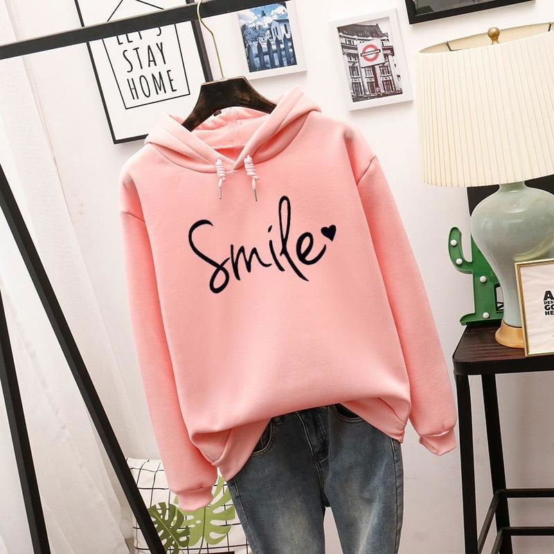 LovelyRLovely LovelyRLovely Women's Simple Round Neck LovelyRLovely Women's Simple Round Neck Long Sleeve Sweatshirt