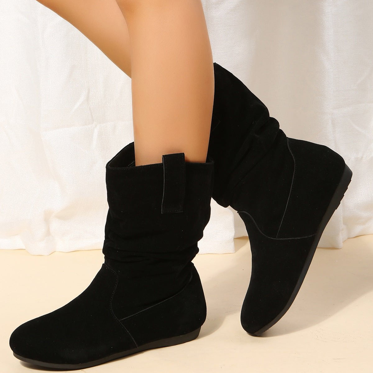 LovelyRLovely LovelyRLovely Women's Suede Mid-calf Boo LovelyRLovely Women's Suede Mid-calf Boot