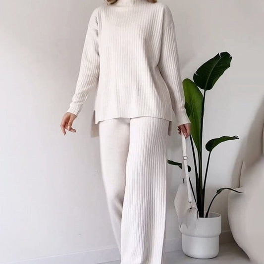 LovelyRLovely LovelyRLovely Women's Turtleneck Top And LovelyRLovely Women's Turtleneck Top And Trousers Suit