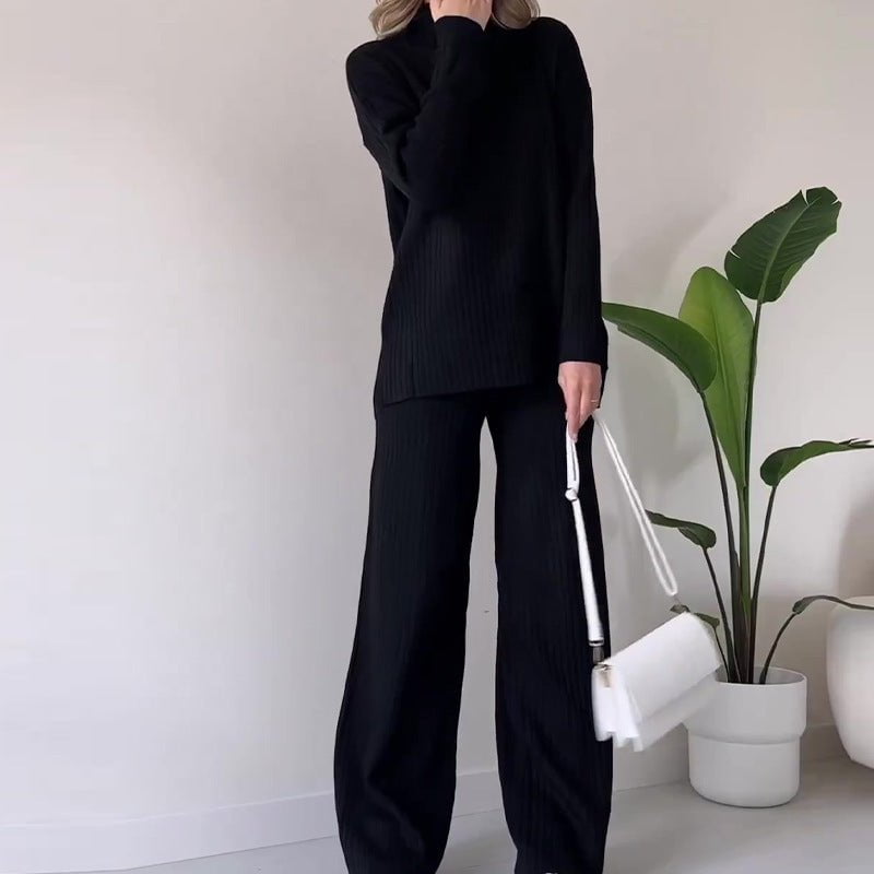 LovelyRLovely LovelyRLovely Women's Turtleneck Top And LovelyRLovely Women's Turtleneck Top And Trousers Suit