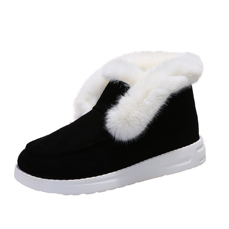 LovelyRLovely LovelyRLovely Women's Warm Plush Fur Ank LovelyRLovely Women's Warm Plush Fur Ankle Boots