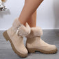 LovelyRLovely LovelyRLovely Women's Warm Plush Winter Beige / Size36 LovelyRLovely Women's Warm Plush Winter Boots