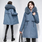 LovelyRLovely LovelyRLovely Women's Winter Cotton-padd Blue / 2XL LovelyRLovely Women's Winter Cotton-padded Jacket