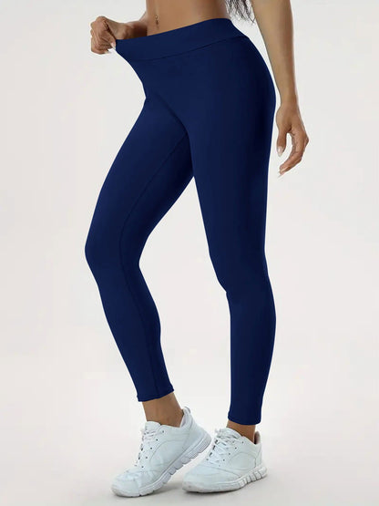 LovelyRLovely LovelyRLovely Women's Yoga High Waist Bu Navy Blue / 2XL LovelyRLovely Women's High Waist Butt Lifting Fitness Leggings