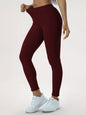 LovelyRLovely LovelyRLovely Women's Yoga High Waist Bu Wine Red / 2XL LovelyRLovely Women's High Waist Butt Lifting Fitness Leggings