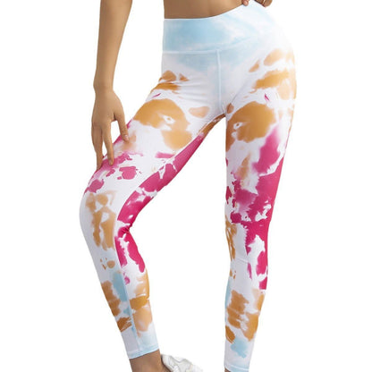 LovelyRLovely LovelyRLovely Women Tie Dye Yoga Pants LovelyRLovely Women Tie Dye Yoga Pants