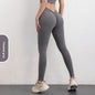 LovelyRLovely LovelyRLovely Women V-shaped Yoga Pants Grey / L LovelyRLovely Women V-shaped Yoga Pants