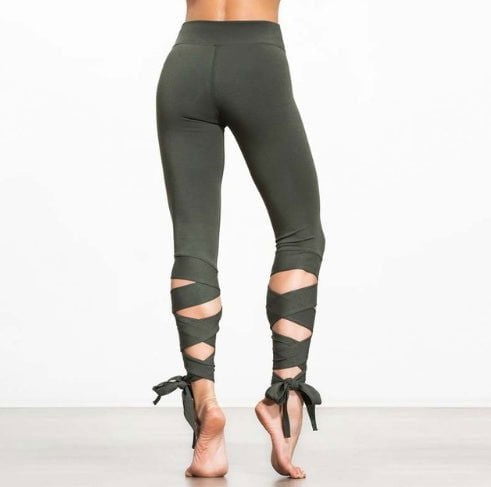 LovelyRLovely LovelyRLovely Women Yoga Tights Army green / L LovelyRLovely Women Yoga Tights