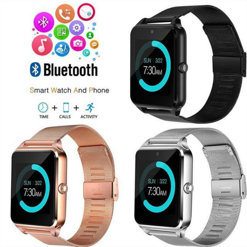 LovelyRLovely LovelyRLovely Z60 Bluetooth Smart Watch LovelyRLovely Z60 Bluetooth Smart Watch With Card