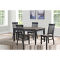 LovelyRLovely LovelyRLovelyTwo-Tone Finish 5pc Dining Brown LovelyRLovelyTwo-Tone Finish 5pc Dining Set