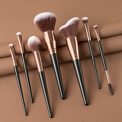 LovelyRLovely LovelyRLovery 7pcs Eyeshadow Brush Set 7BlackSet of Brushes LovelyRLovery 7pcs Eyeshadow Brush Set