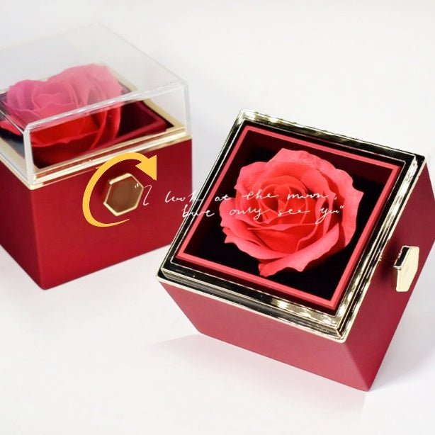 LovelyRLovely LoveyRLovely Rotating Soap Flower Rose G LoveyRLovely Rotating Soap Flower Rose Gift Box