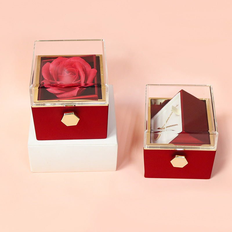 LovelyRLovely LoveyRLovely Rotating Soap Flower Rose G LoveyRLovely Rotating Soap Flower Rose Gift Box