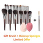 LovelyRLovely makeup brush 24 pcs. LovelyRLovely Pro Makeup Brushes Set