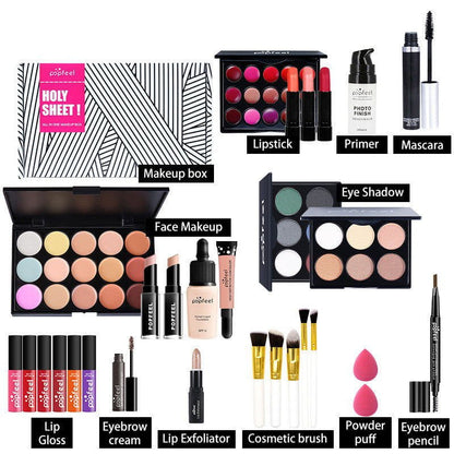 LovelyRLovely Makeup Cosmetics Set Beginner Combinatio LovelyRLovely Beginner Cosmetics Makeup Set