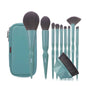 LovelyRLovely Makeup Set Brush Eye Shadow Brush Founda Green brush and bag LovelyRLovely Full Set Eye Shadow-Foundation Makeup Brush Set