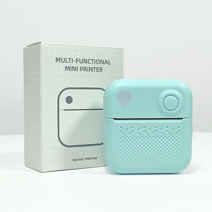 LovelyRLovely Mini Label Printer Student Pocket Portab D3 Cyan Overseas Edition LovelyRLovely Mini Label Student Pocket Portable Printer