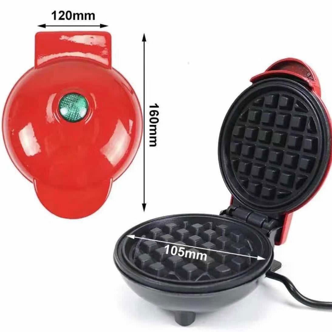 LovelyRLovely Mini Waffle Machine LovelyRLovely Portable Mini Waffle Machine