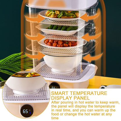 LovelyRLovely Multi-layer Transparent Stack Cooking Ho LovelyRLovely Multi-layer Transparent Stack Cooking Hood Steamer