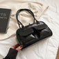 LovelyRLovely Multi-pocket Design Shoulder Bag Fashion Black LovelyRLovely Versatile Square Multi-pocket Design Shoulder Bag