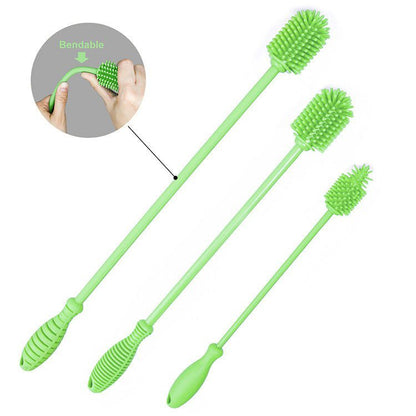 LovelyRLovely Multifunctional Women's Large-capacity H Green / L LovelyRLovely Silicone Baby Bottle Brush Cleaner