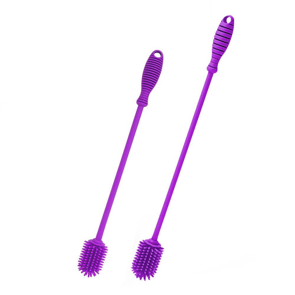 LovelyRLovely Multifunctional Women's Large-capacity H Purple / L LovelyRLovely Silicone Baby Bottle Brush Cleaner