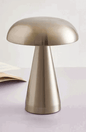 LovelyRLovely Mushroom Lamp LED Table Lamps Touch Silvery LoveRLovely Mushroom LED Table Touch Dimming Lamps