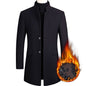 LovelyRLovely Navy Blue thicken / 3XL LovelyRLovely Men's Wool Coat