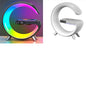 LovelyRLovely New Intelligent G Shaped LED Bluetooth S Black and White / US LovelyRLovely G-Shaped LED Bluetooth Speaker Charger