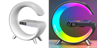 LovelyRLovely New Intelligent G Shaped LED Bluetooth S Set2 / EU LovelyRLovely G-Shaped LED Bluetooth Speaker Charger