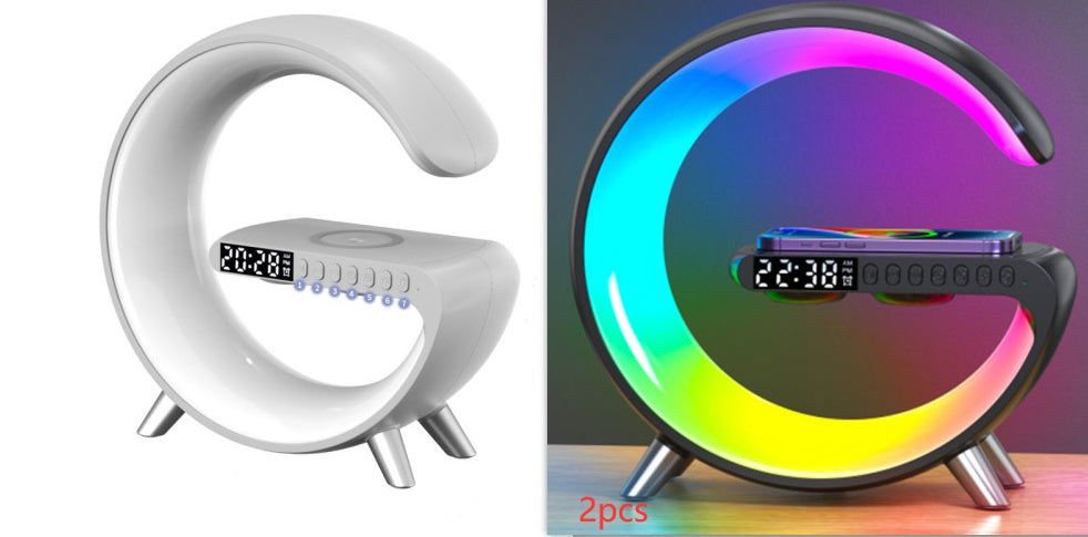 LovelyRLovely New Intelligent G Shaped LED Bluetooth S Set3 / EU LovelyRLovely G-Shaped LED Bluetooth Speaker Charger