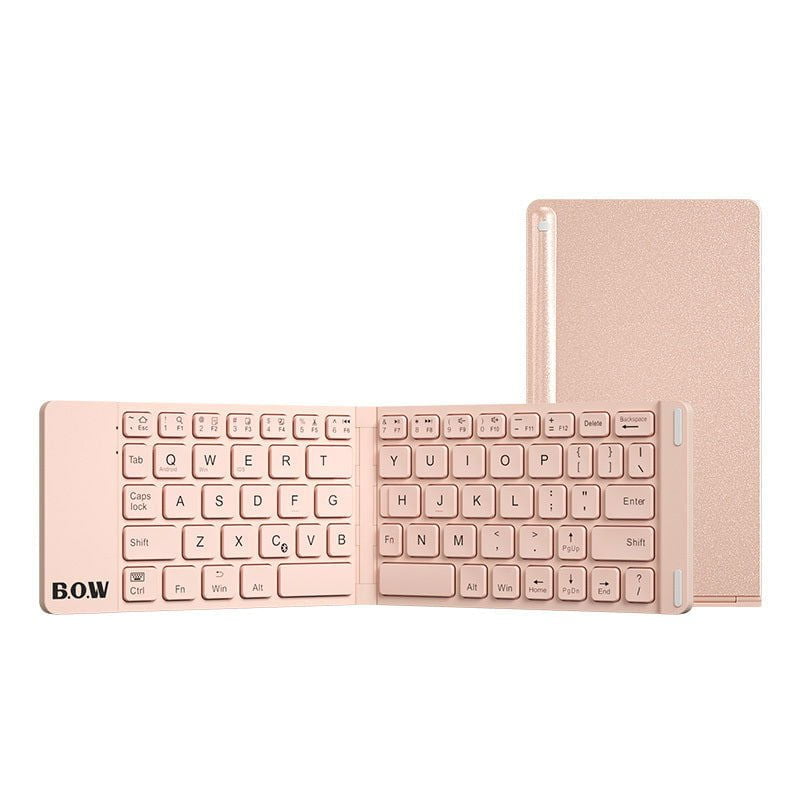 LovelyRLovely New Style Folding Bluetooth Keyboard And LovelyRLovely New Style Folding Bluetooth Keyboard And Mouse Set