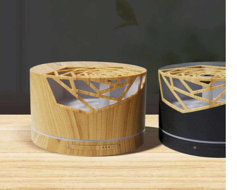 LovelyRLovely New Wood Grain Aromatherapy Machine Esse Khaki / AU LovelyRLovely New Wood Grain Aromatherapy Machine Essential Oil Diffuser